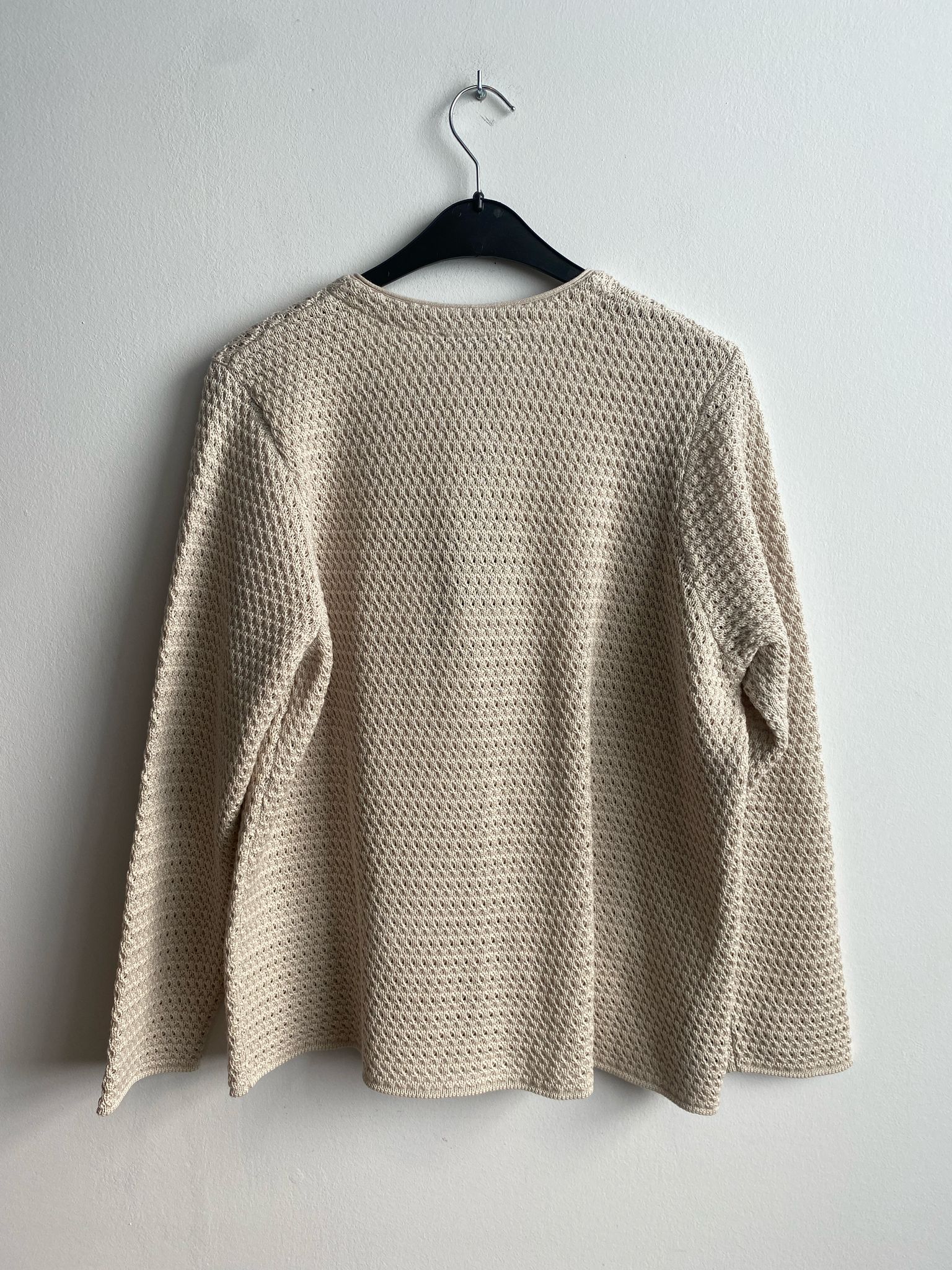 Giletpull Beige Gollehaug ( 12002/127 )