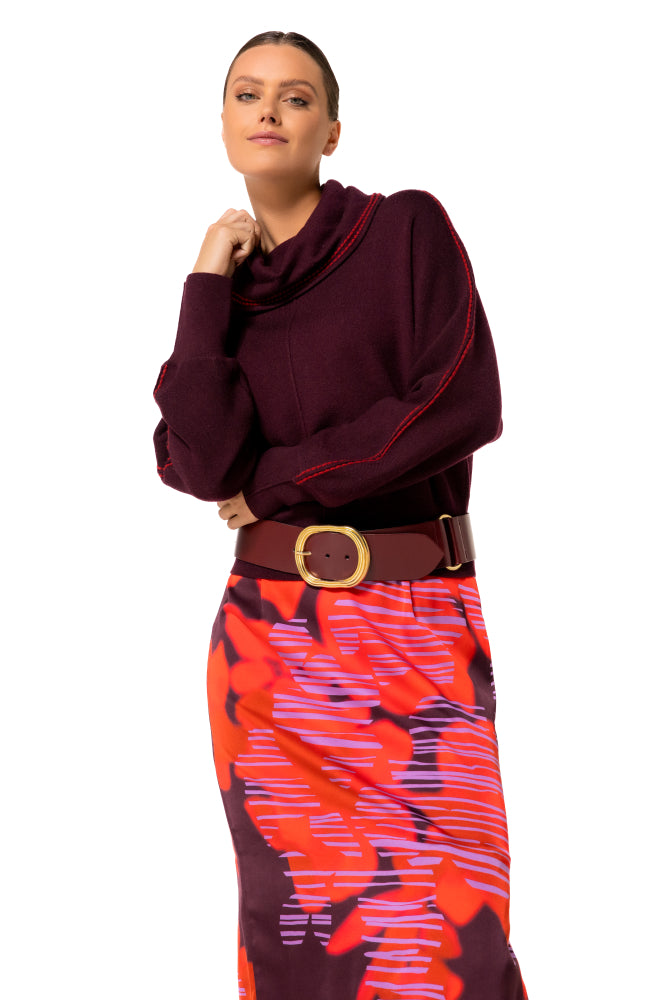 Pull Bordeaux Caroline Biss ( 4241/54 )