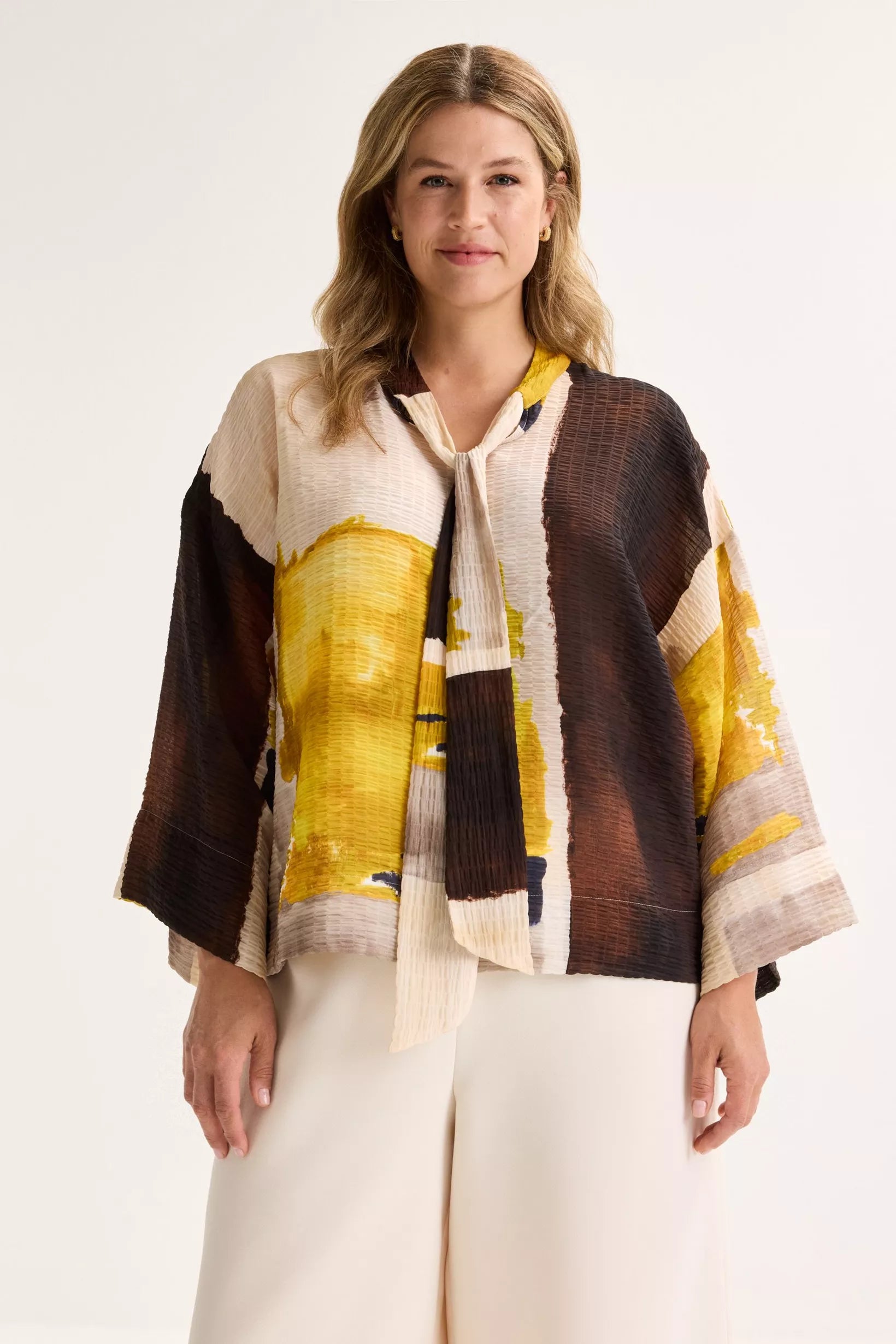 Chemisier Jaune Mayerline ( Jaili 4323/822 )
