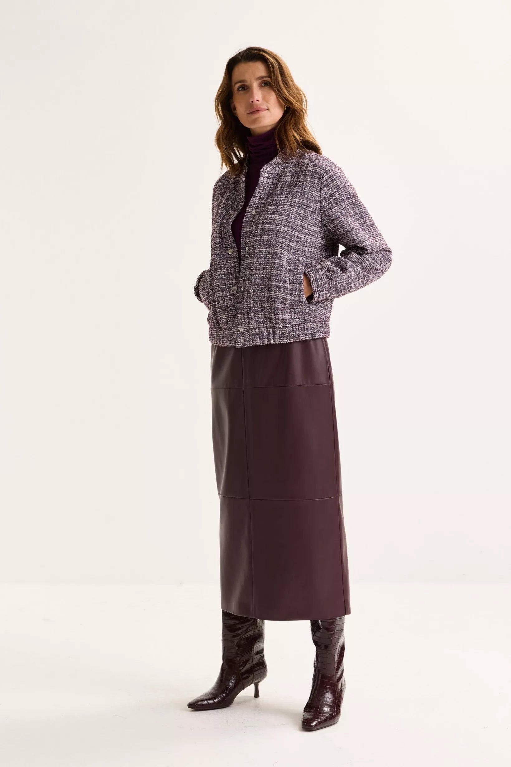 Vest Paars Mayerline ( Donda 4068/711 )