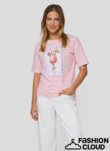 T-Shirt Rood Rabe ( 124374/6280 )