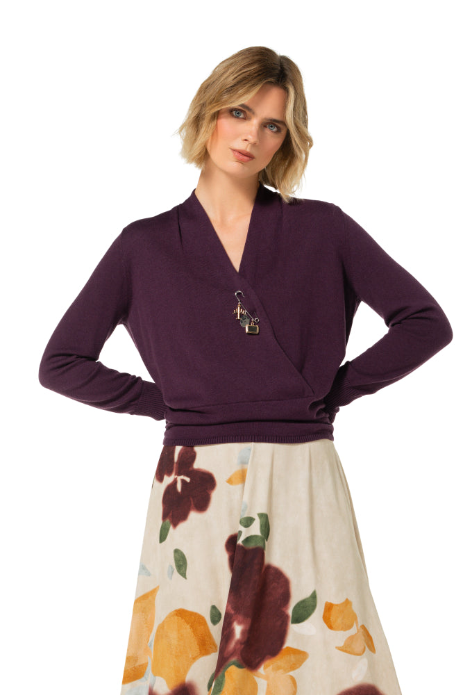 Pull Paars Caroline Biss ( 4202/45 )