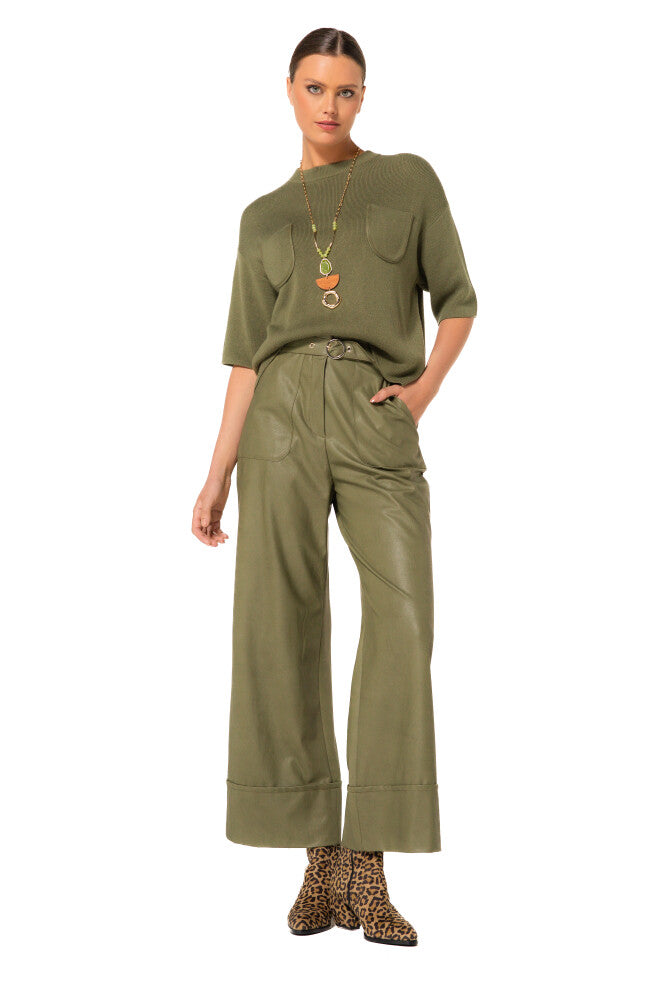 Broek Olijfgroen Caroline Biss ( 4566/61 )
