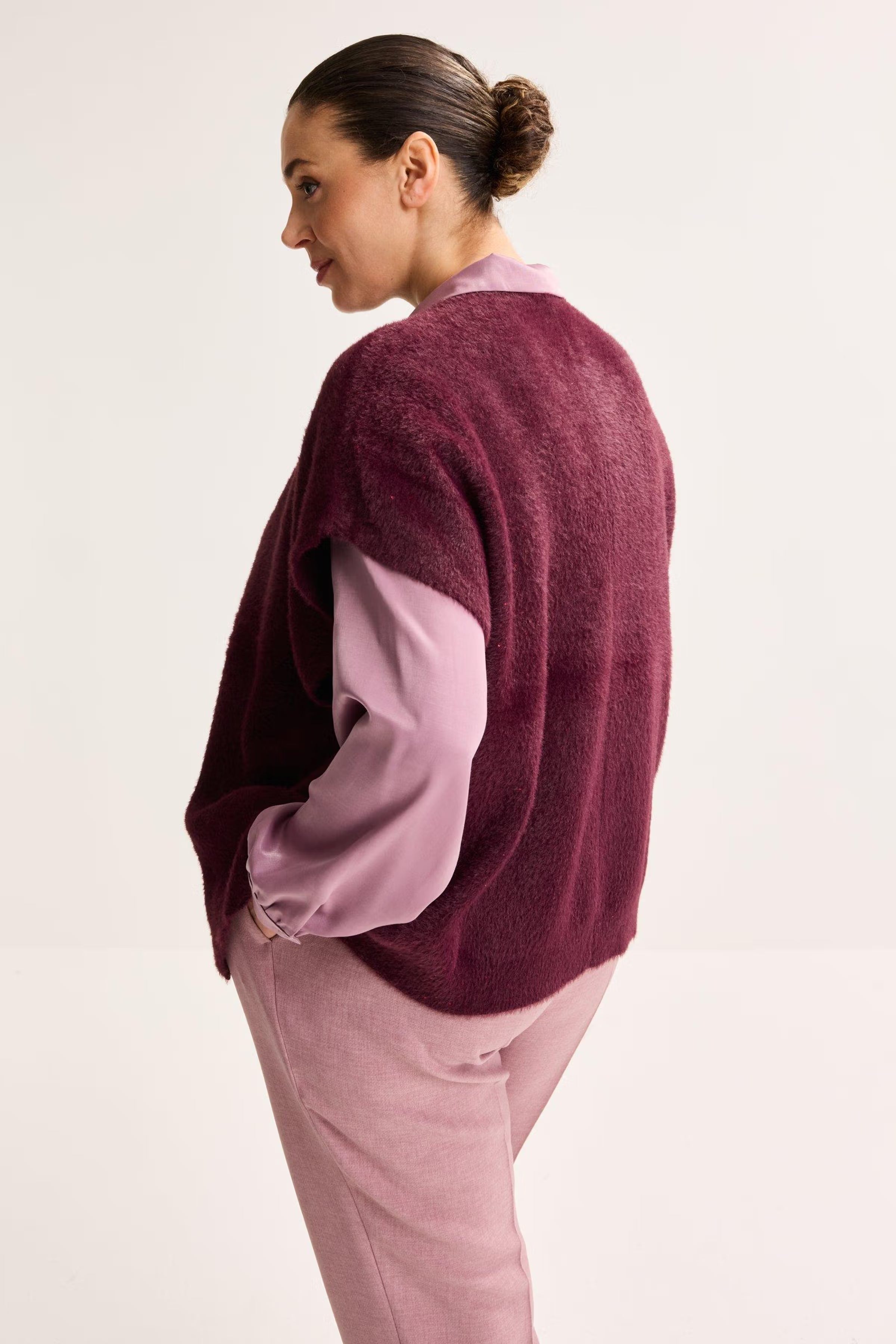 Pull Aubergine Mayerline ( Antoinette 6629/900 )