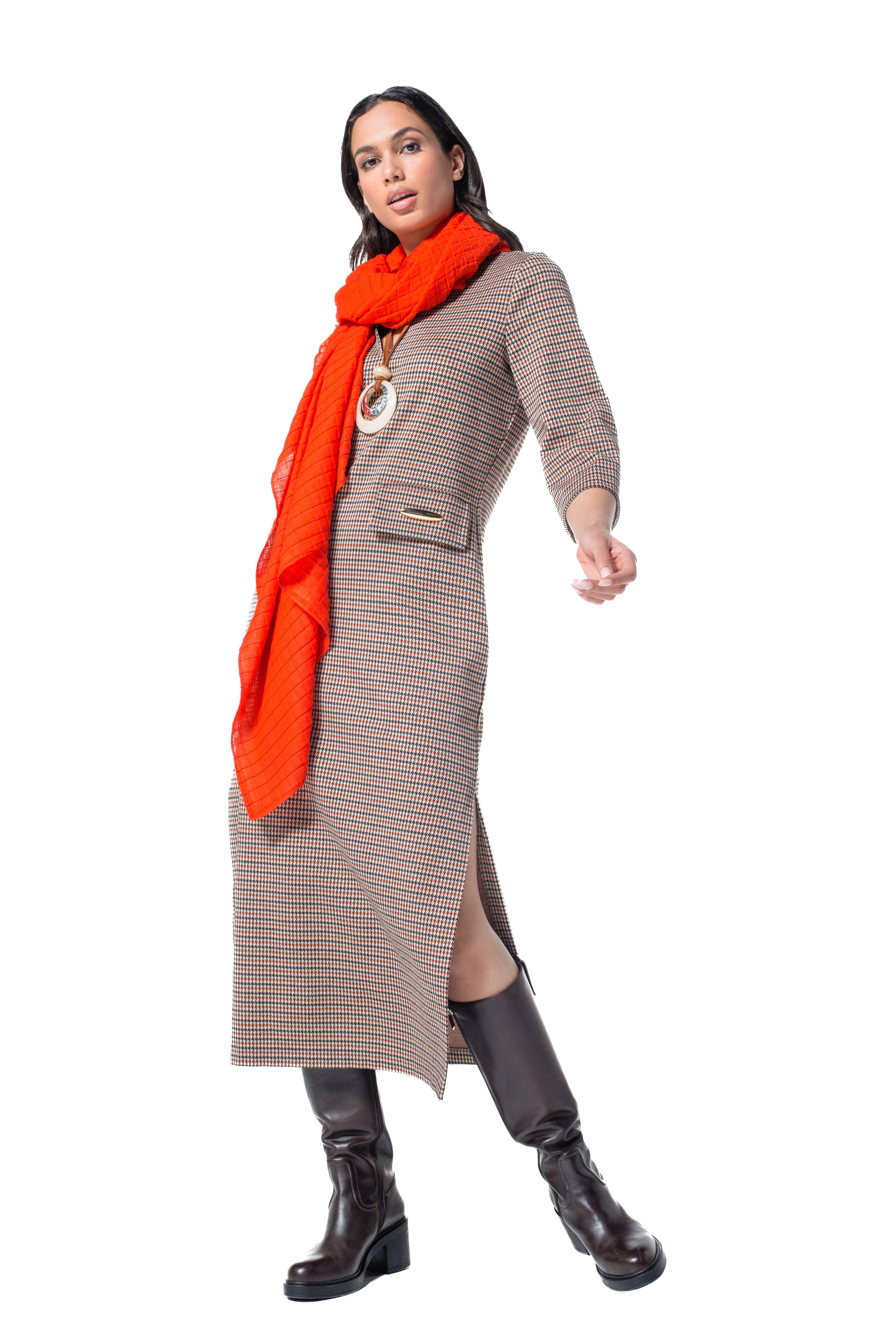 Sjaal Oranje Caroline Biss ( 4016/53 ) - Delaere Womenswear