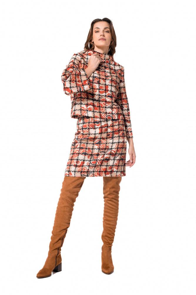 Rok Oranje Caroline Biss ( 4742/39 ) - Delaere Womenswear