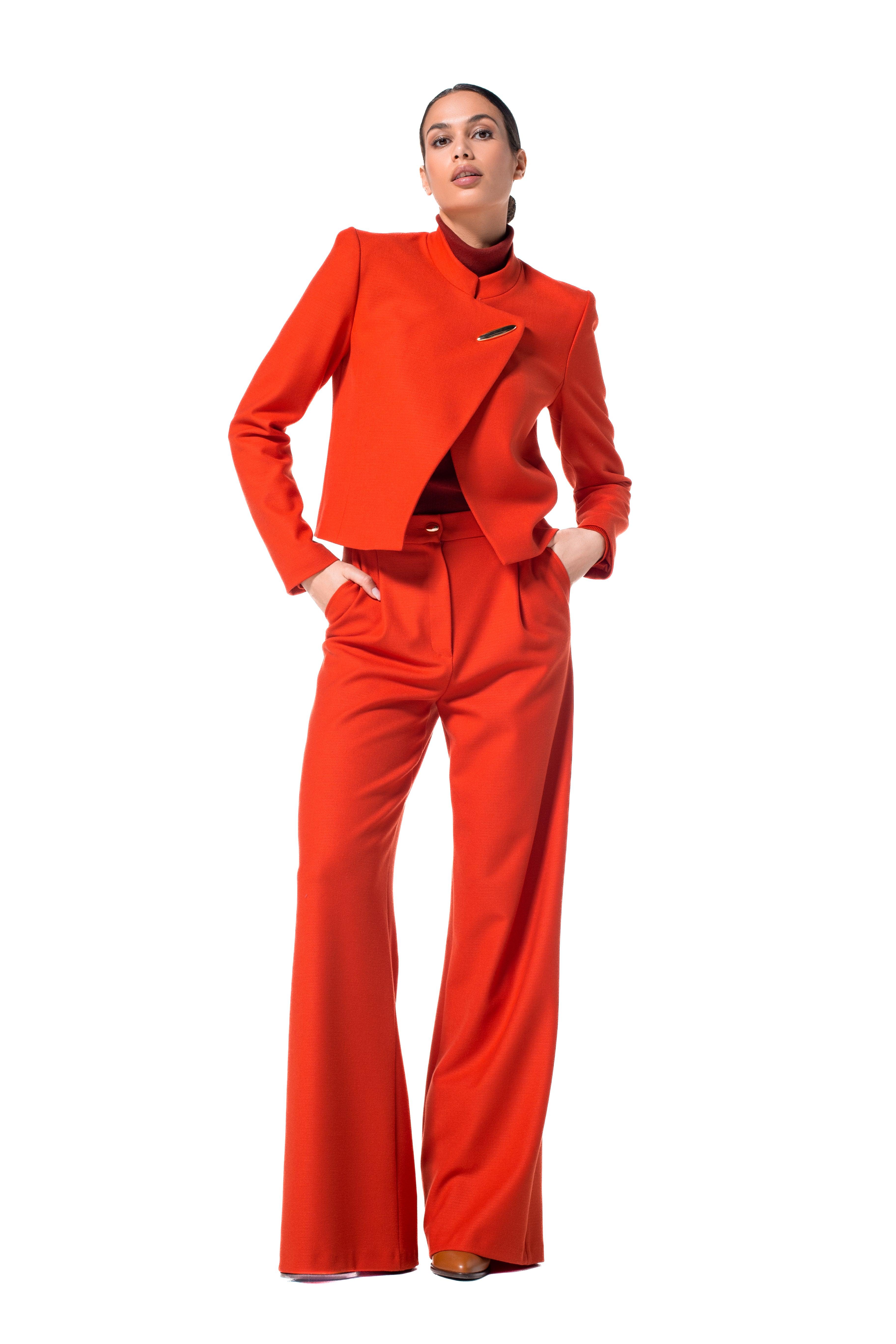 Broek Oranje Caroline Biss ( 4509/53 ) - Delaere Womenswear