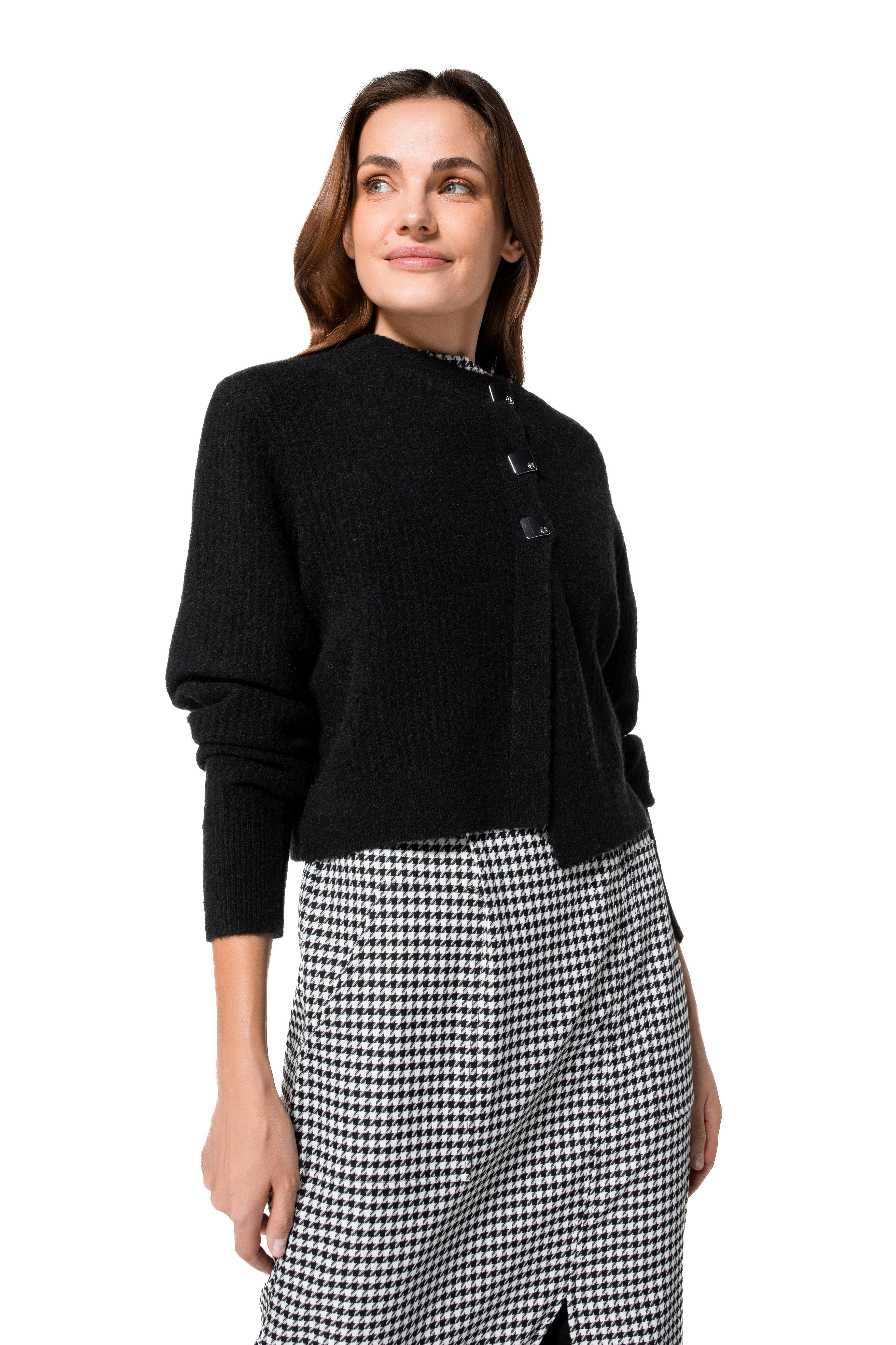 Kleedje Zwart Caroline Biss ( 4137/19 ) - Delaere Womenswear