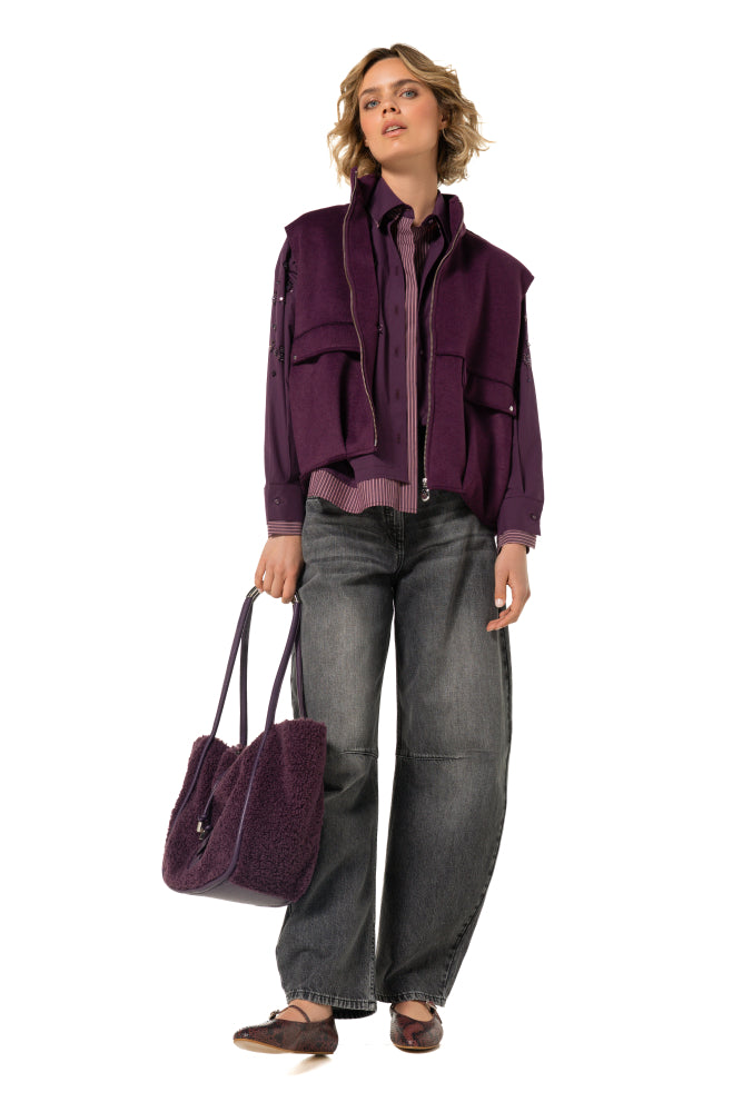 Chemisier Violet Caroline Biss ( 4627/45 )