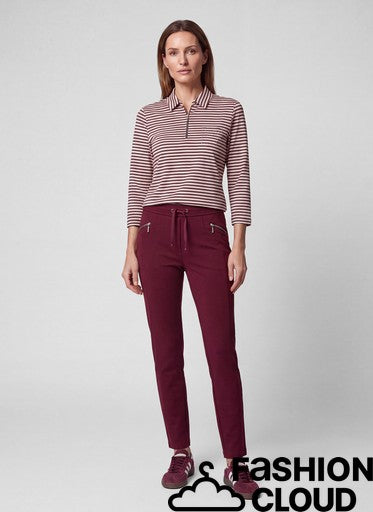 Broek Bordeaux Rabe ( 114454/7264 )