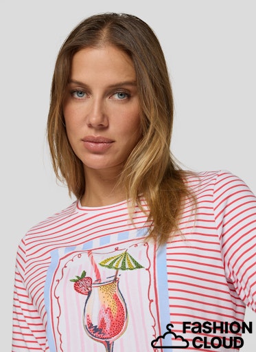 T-Shirt Rood Rabe ( 124374/6280 )