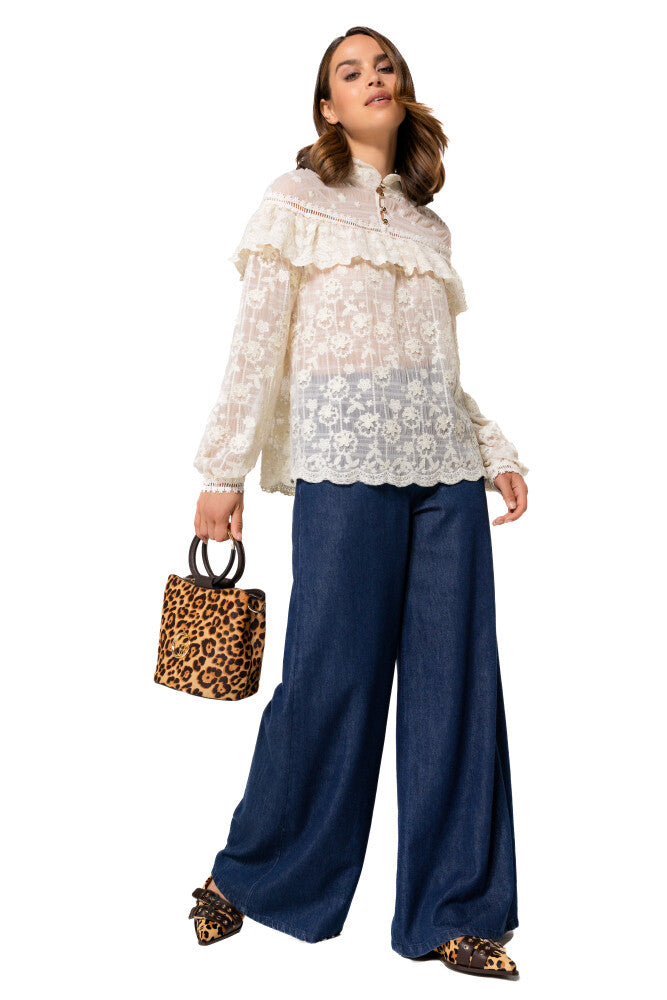 Broek Blauw Caroline Biss ( 4550/24 )