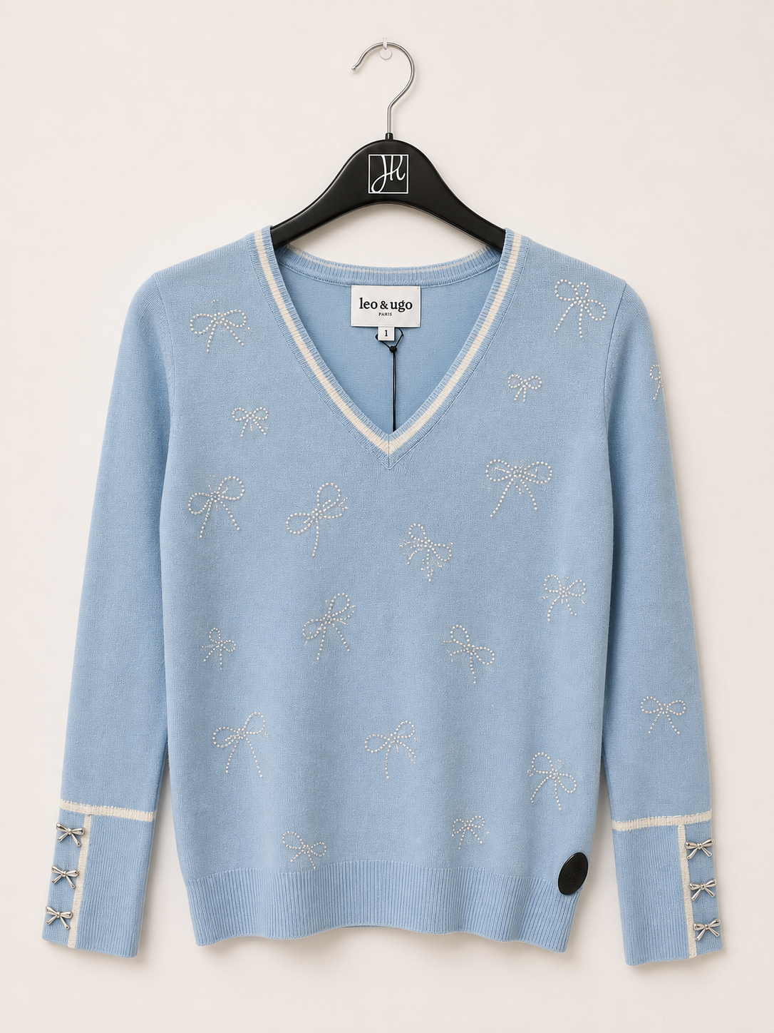 Pull Bleekblauw Leo & Ugo ( Ah299/Lightblue Silv )