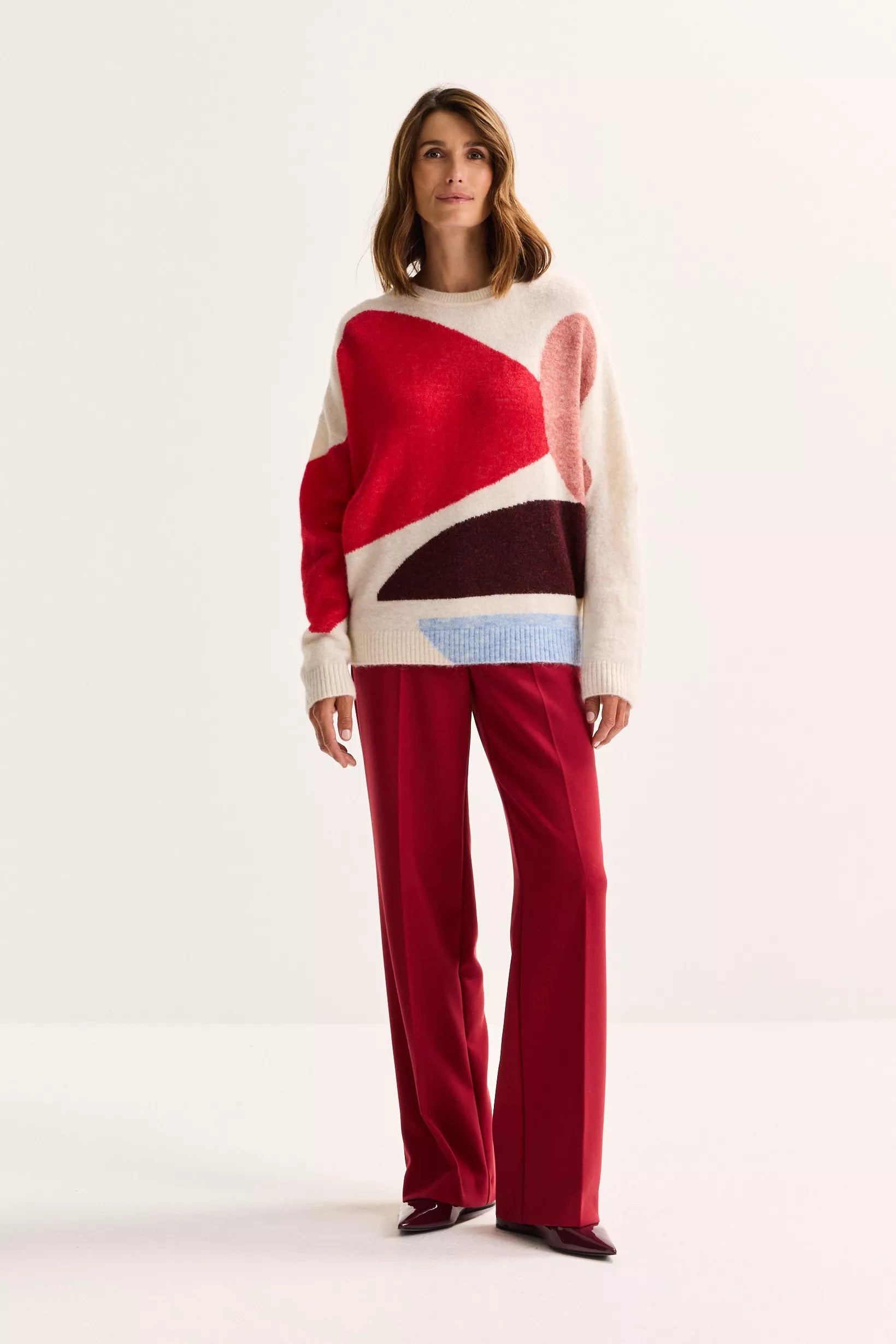 Pull Rood Mayerline ( Anke 4654/332 )