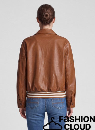 Vest Cognac Rabe ( 121030/7685 )
