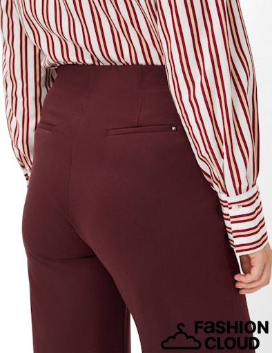 Broek Aubergine Raphaela (Brax) ( Lillyth Fl 502/80 )
