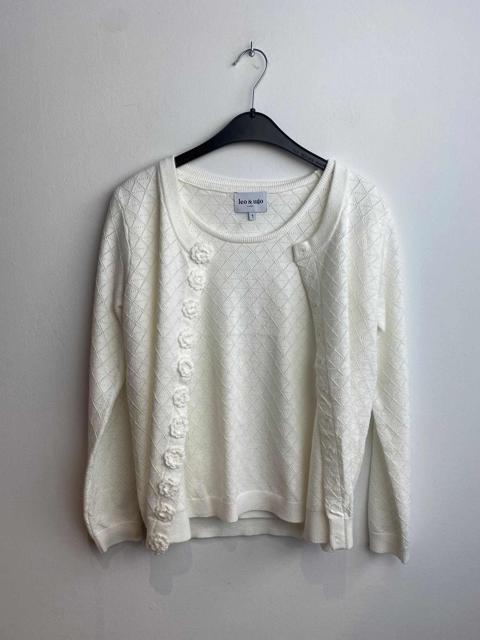 Twinset Wit Leo & Ugo ( Awt151/Offwhite )