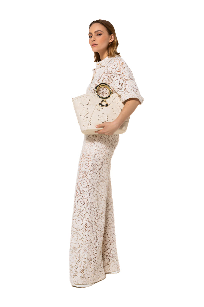 Handtas Wit Caroline Biss ( 1325/93 )