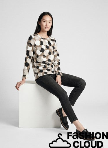 T-Shirt Taupe Rabe ( 123353/7672 )