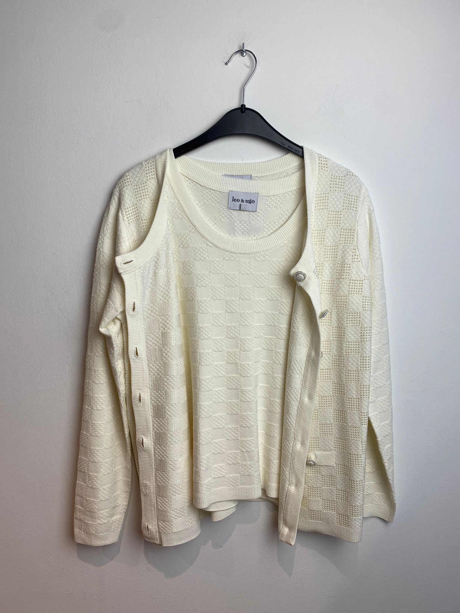 Twinset Wit Leo & Ugo ( Awt156/Offwhite )