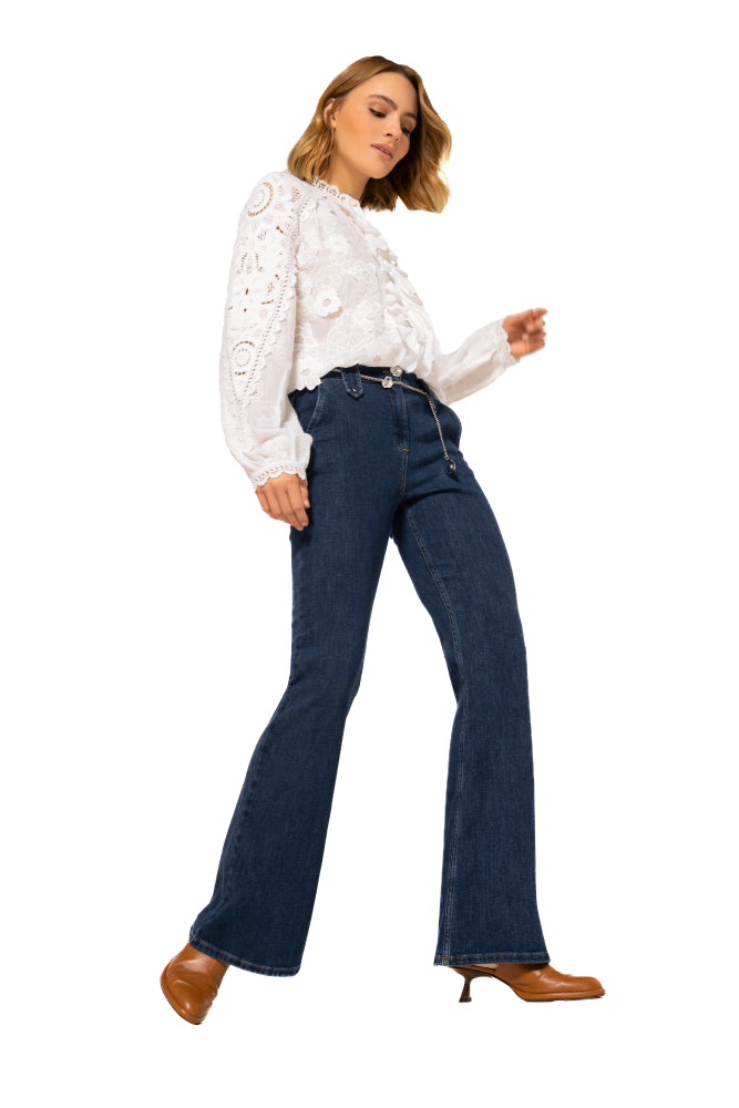 Broek Blauw Caroline Biss ( 1510/23 )