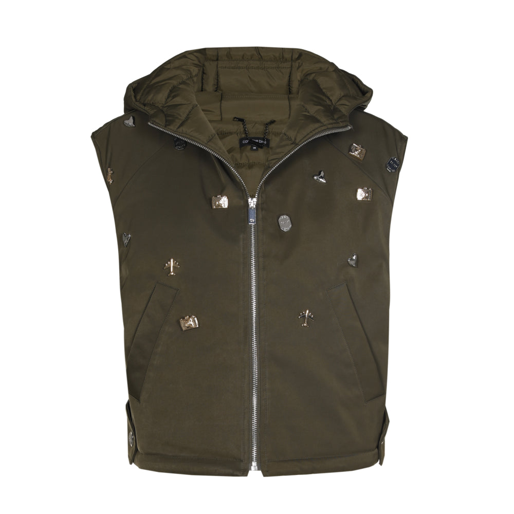 Giletvest Groen Caroline Biss ( 4428/61 )