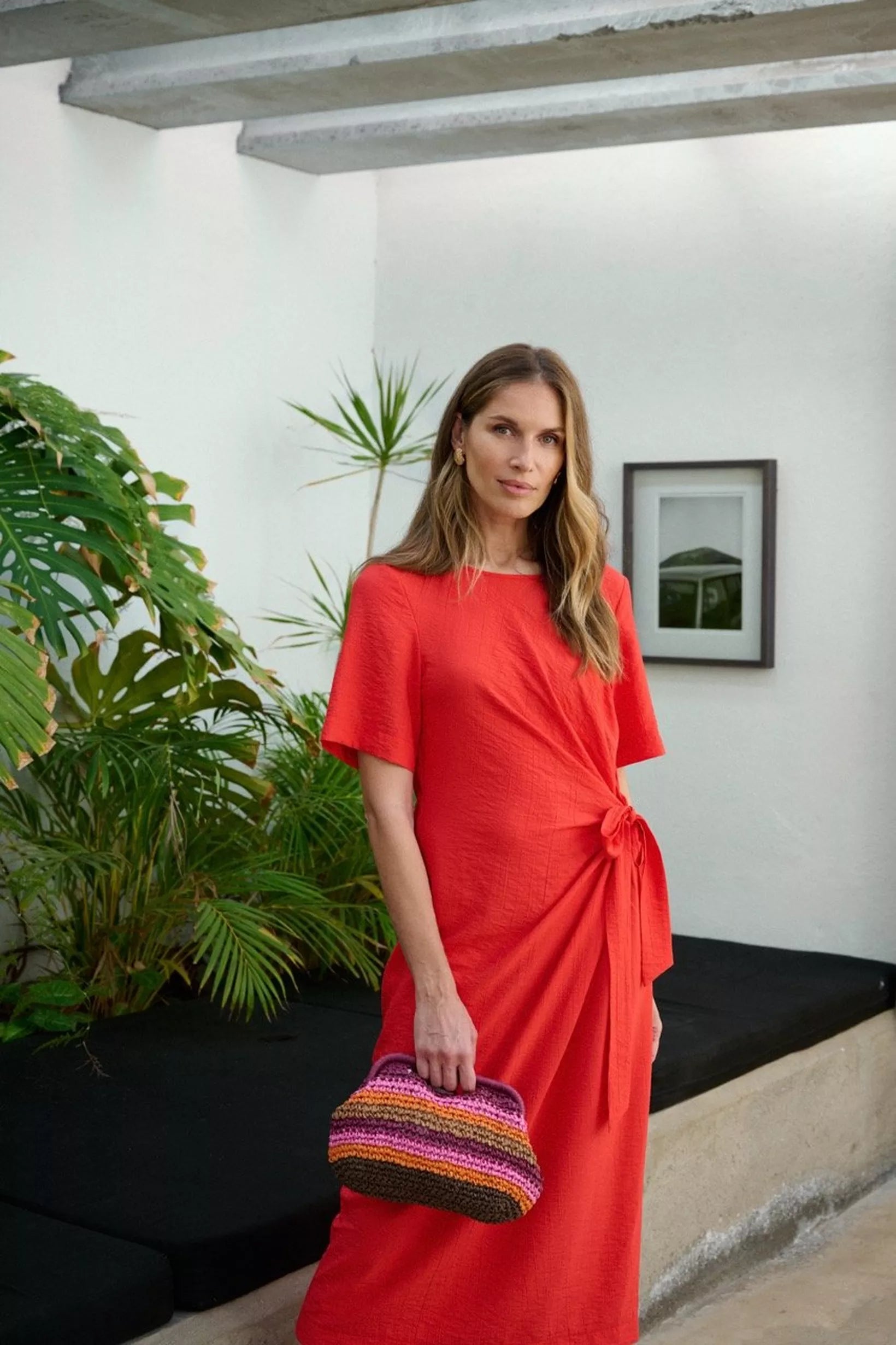 Kleedje Rood Mayerline ( Rochaya 5122/5122 )