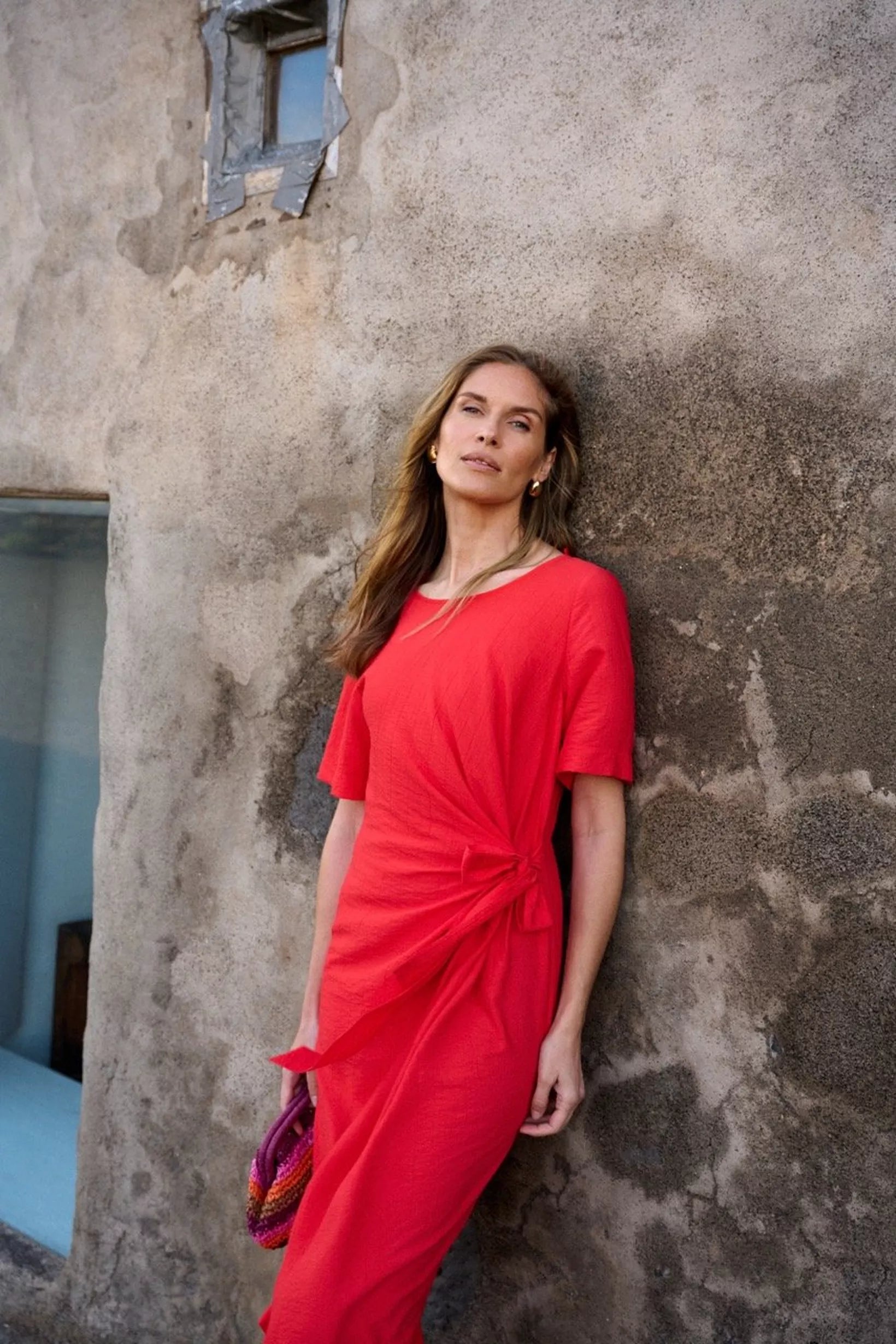 Kleedje Rood Mayerline ( Rochaya 5122/5122 )