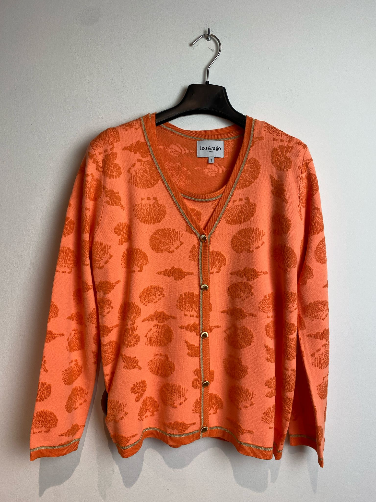 Twinset Oranje Leo & Ugo ( Aet009/Orange Gold )