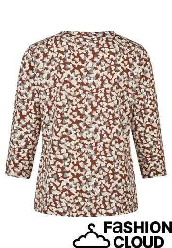 T-Shirt Cognac Rabe ( 121355/7685 )