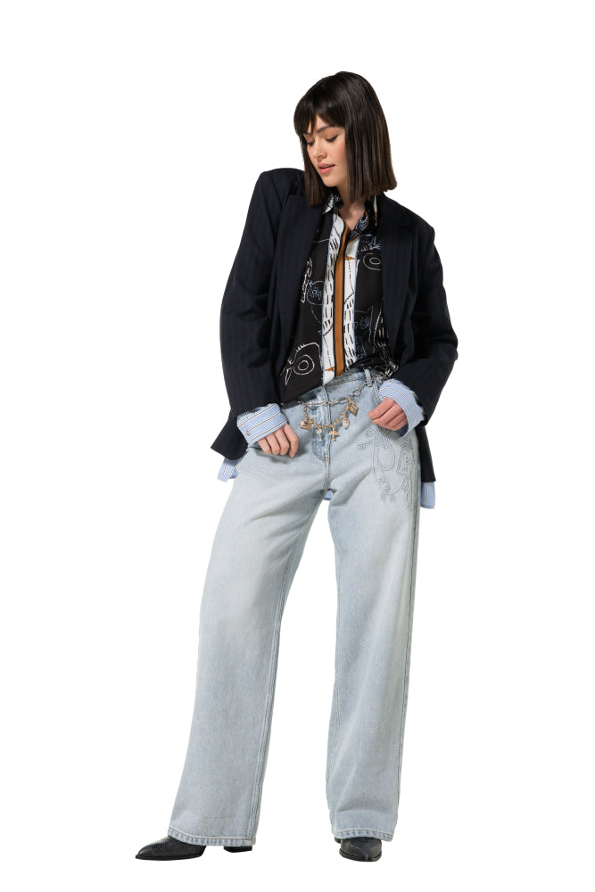 Chemisier Bleu Caroline Biss ( 4869/20 )