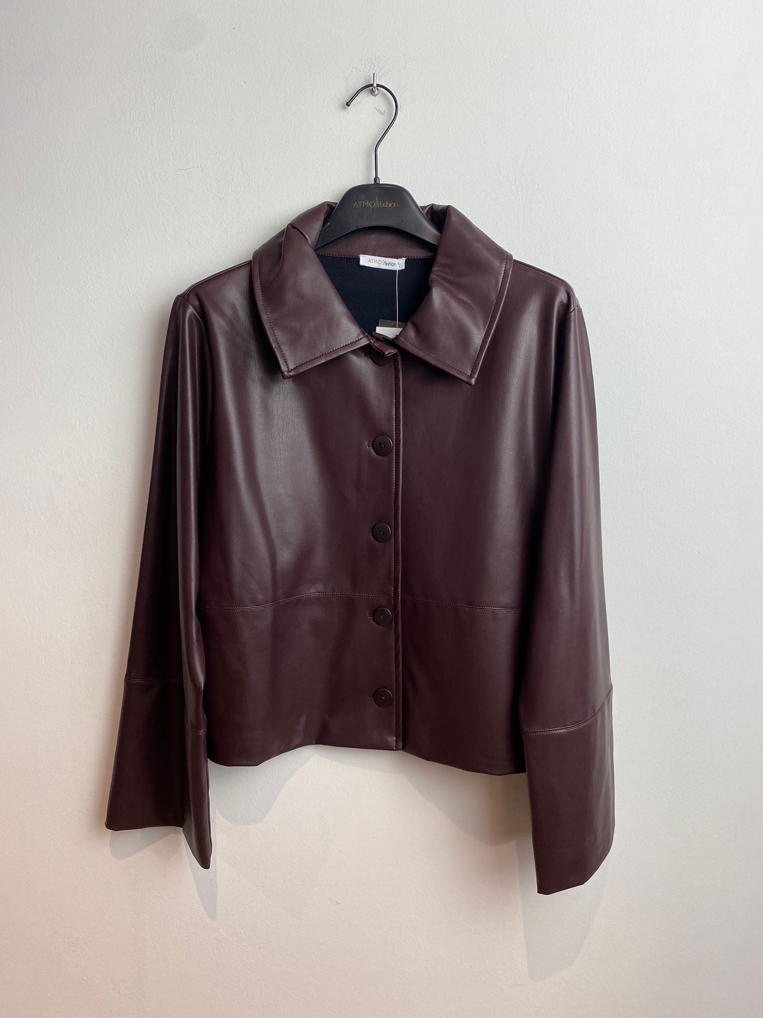 Cardigan couleur prune Atmos ( 1652 Neline/Fudge )
