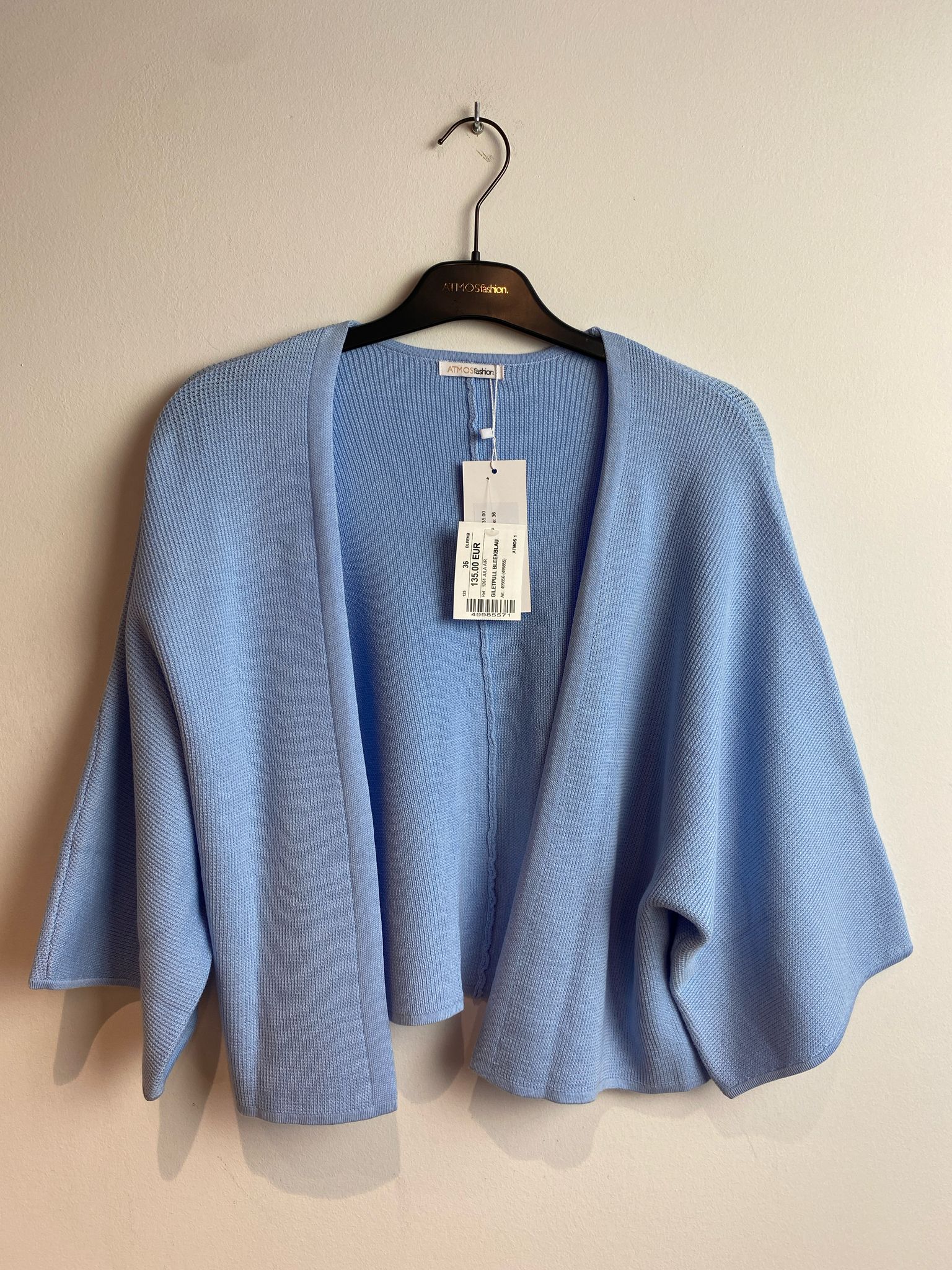 Giletpull Bleekblauw Atmos Fashion ( 1261 Jula Air )