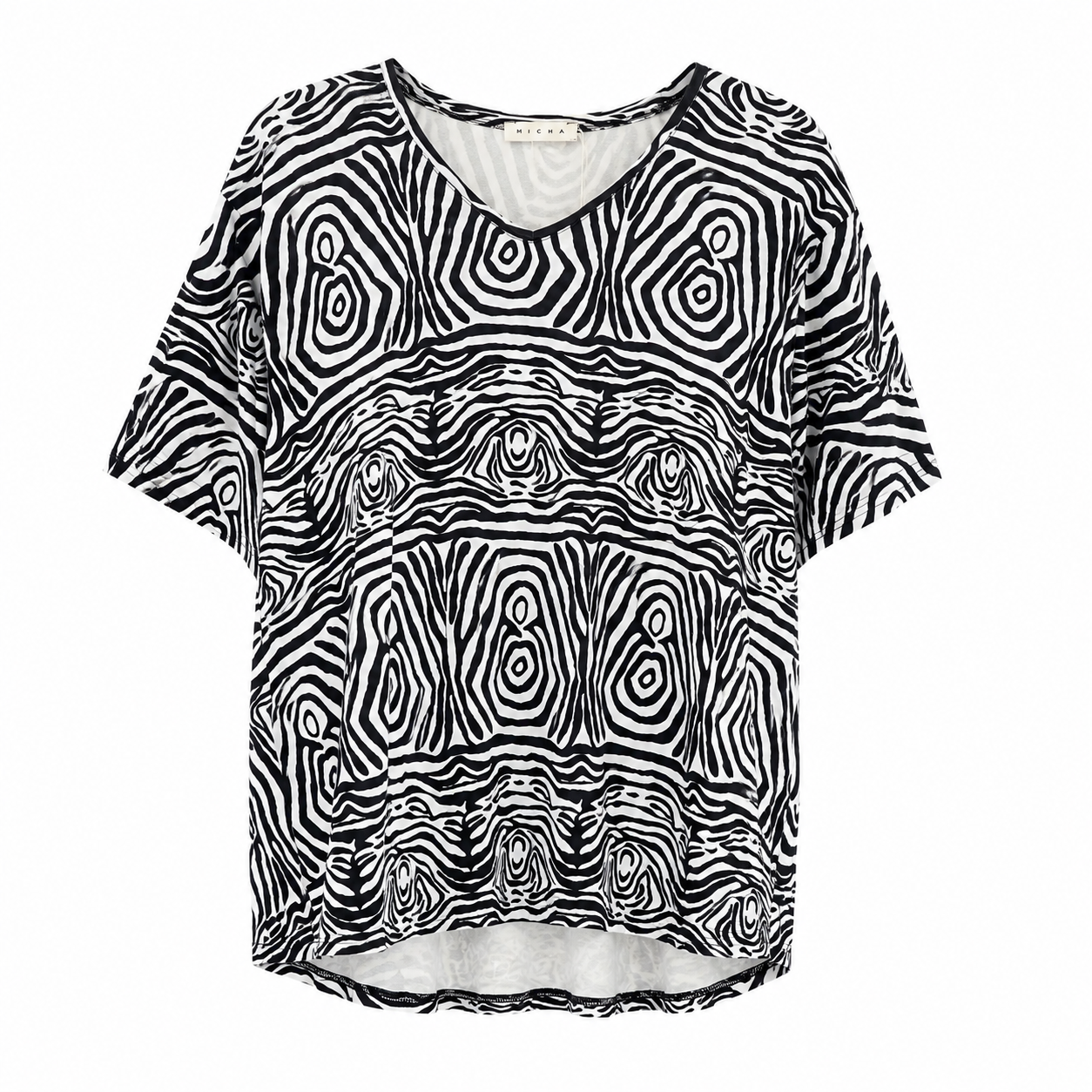 T-Shirt Donkerblauw Micha ( 181180/56019 )