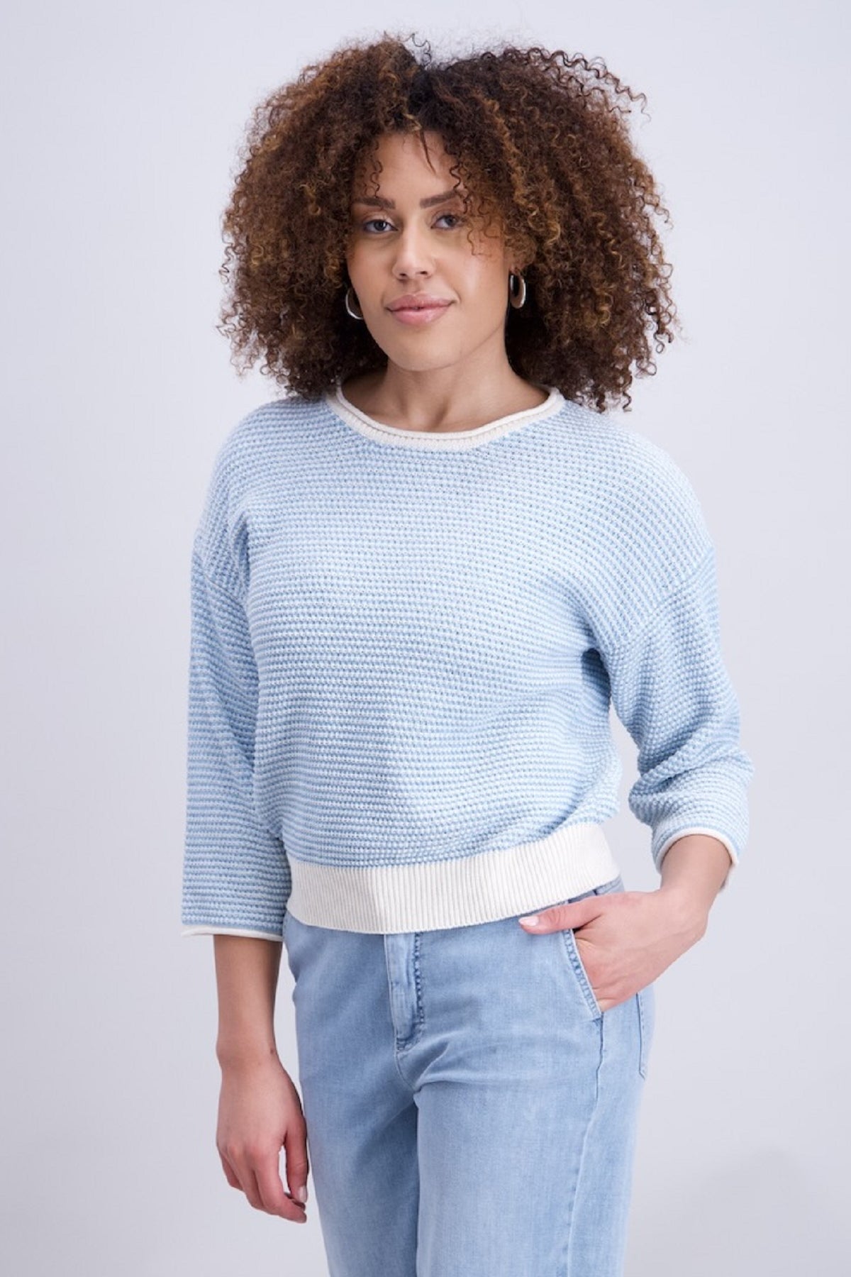 Pull Bleekblauw Signe Nature ( 842187/6 )