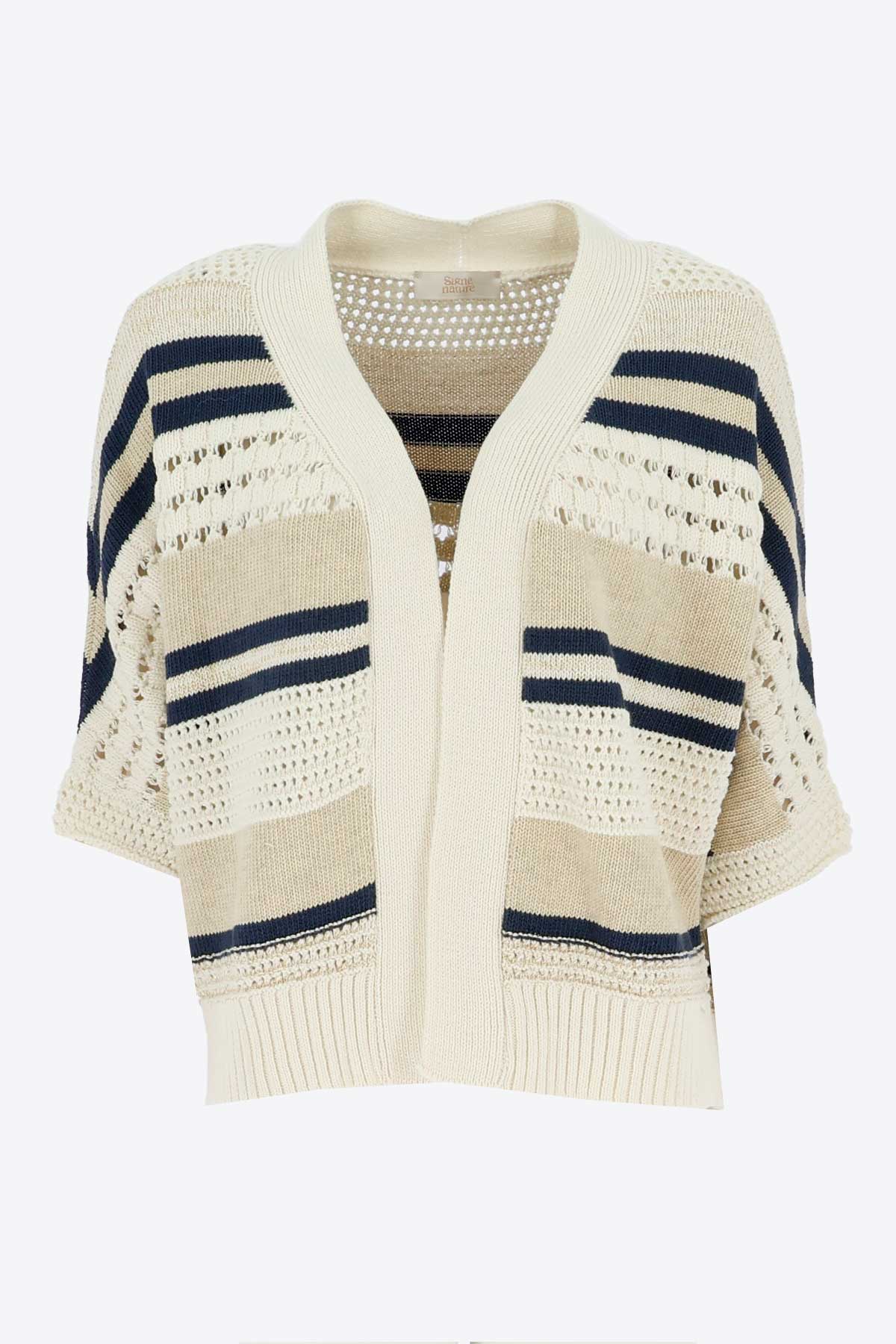Giletpull Ecru Signe Nature ( 843127/1 )