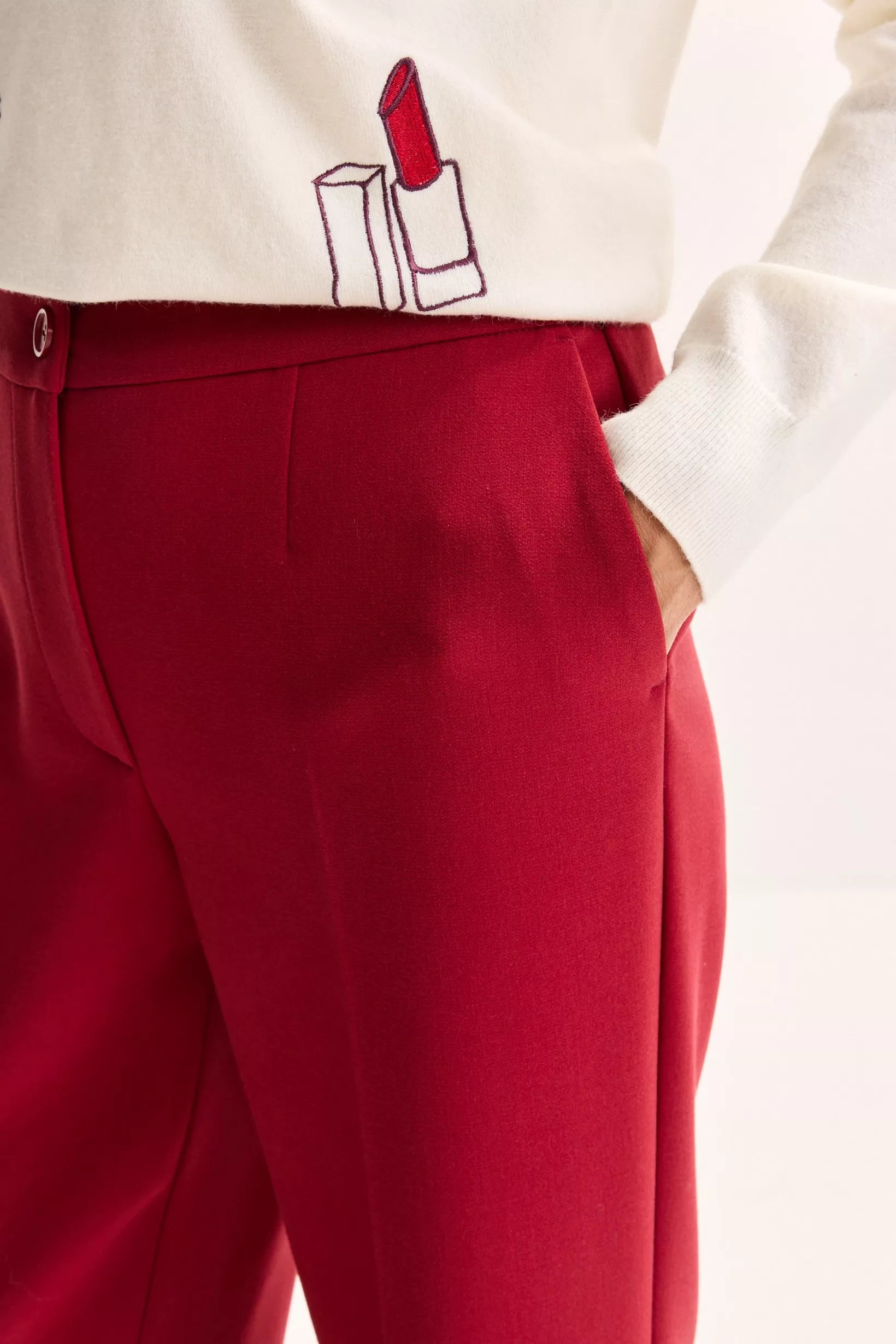 Broek Rood Mayerline ( Carona3 4078/480 )