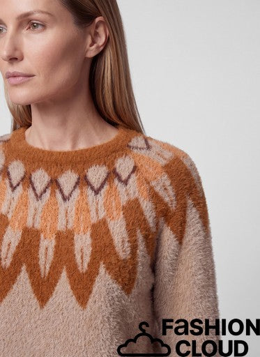 Pull Cognac Rabe ( 121621/7685 )