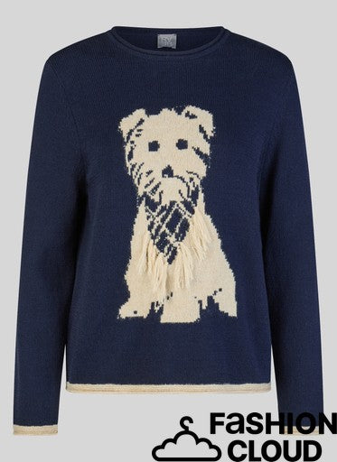 Pull Blauw Rabe ( 113615/7374 )
