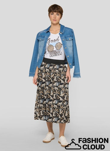 T-Shirt Wit Rabe ( 118356/6003 )