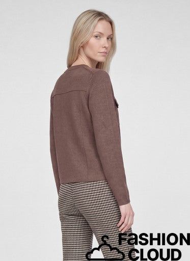 Giletpull Taupe Rabe ( 123523/7672 )