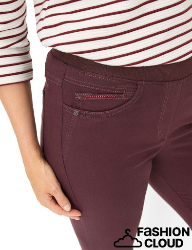 Broek Aubergine Raphaela (Brax) ( Pamina 600/80 )