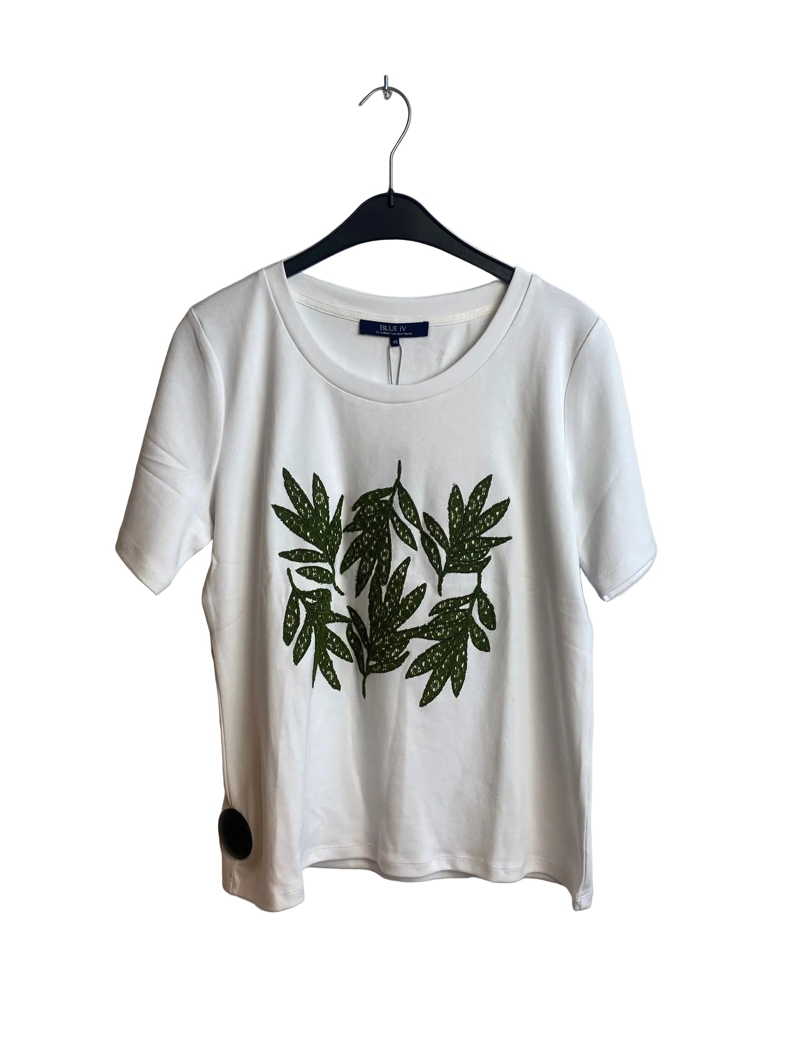 T-Shirt Kaki Blue Iv ( Nadine/505 )