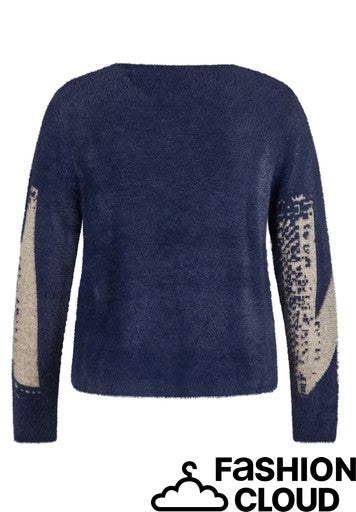 Pull bleu Rabe (113611/7374)