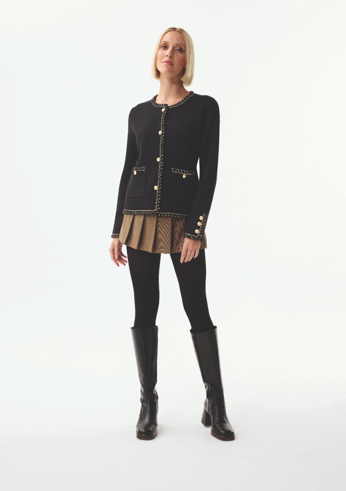Vest Zwart Leo & Ugo ( Rh781/Black )