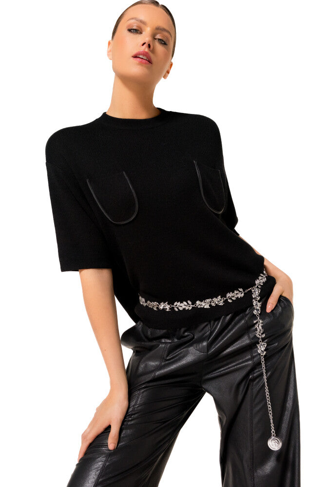 Pull Zwart Caroline Biss ( 4222/10 )