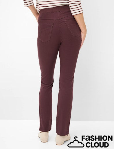Broek Aubergine Raphaela (Brax) ( Pamina 600/80 )
