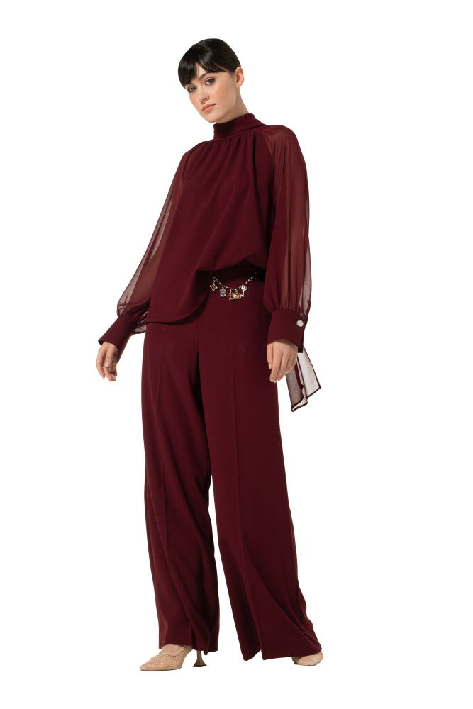 Broek Bordeaux Caroline Biss ( 4583/51 )