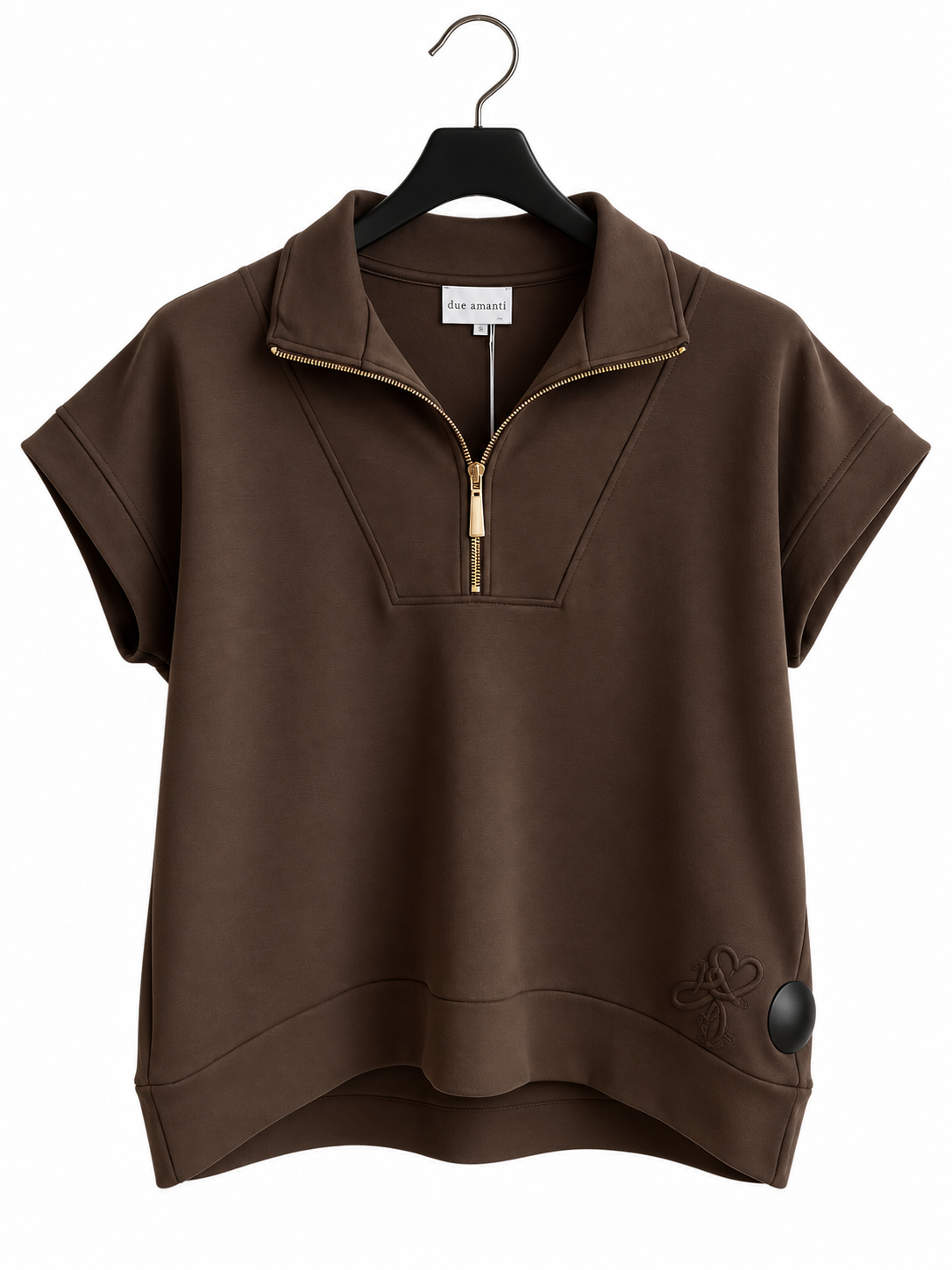 Pull Marron Due Amanti ( Isona/Chocolat noir )