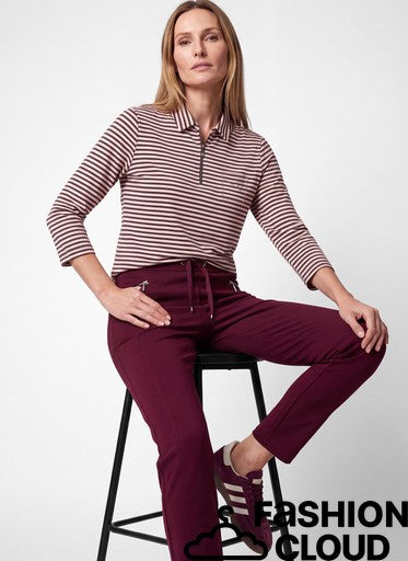 Broek Bordeaux Rabe ( 114454/7264 )